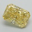 1.59 Ct. Fancy Vivid Yellow Radiant Lab Grown Diamond