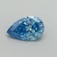 1.02 Ct. Fancy Vivid Blue Pear Lab Grown Diamond