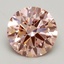 2.00 Ct. Fancy Intense Pink Round Lab Grown Diamond