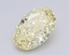 1.56 Ct. Fancy Intense Yellow Oval Lab Grown Diamond