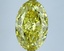 4.55 Ct. Fancy Vivid Yellow Oval Lab Grown Diamond