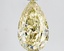 1.58 Ct. Fancy Light Yellow Pear Lab Grown Diamond