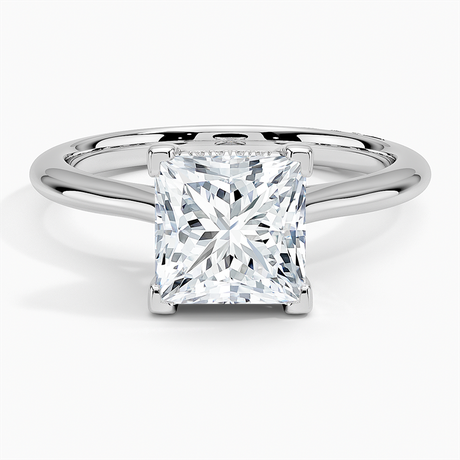 18K White Gold Tacori Founder's Petite Diamond Ring