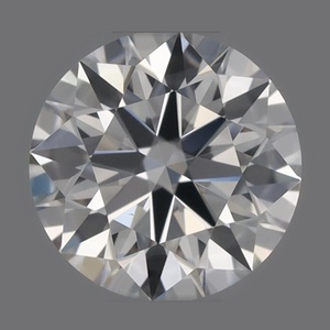 Round diamond — real photo