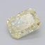 1.07 Ct. Fancy Intense Yellow Radiant Lab Grown Diamond