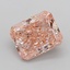 4.52 Ct. Fancy Vivid Pink Radiant Lab Grown Diamond