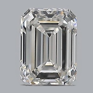 Emerald diamond — real photo