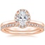 14K Rose Gold Vienna Diamond Bridal Set (1/2 ct. tw.)