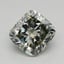 0.74 Ct. Fancy Green Cushion Lab Grown Diamond