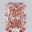 2.71 Ct. Fancy Intense Pink Radiant Lab Grown Diamond