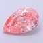2.27 Ct. Fancy Vivid  Pink Pear Lab Grown Diamond