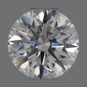 Round diamond — real photo