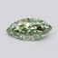 1.01 Ct. Fancy Vivid Green Marquise Lab Grown Diamond