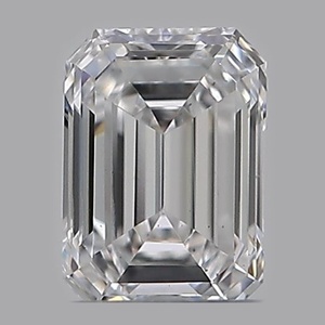 Emerald diamond — real photo