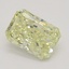 1.00 Ct. Fancy Light Yellow Radiant Diamond