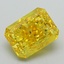 2.27 Ct. Fancy Vivid Yellow Radiant Lab Grown Diamond