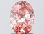 2.35 Ct. Fancy Vivid  Pink Oval Lab Grown Diamond
