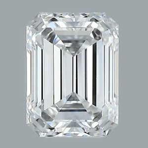 Emerald diamond — real photo