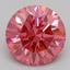 2.05 Ct. Fancy Vivid Pink Round Lab Grown Diamond