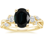 18K Yellow Gold Willow Three Stone Diamond Ring (1/3 ct. tw.), smalltop view