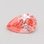 0.53 Ct. Fancy Vivid Pink Pear Lab Grown Diamond