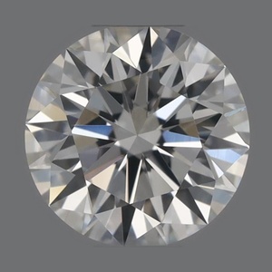 Round diamond — real photo