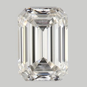 Emerald diamond — real photo