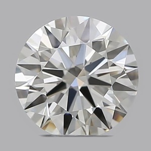 Round diamond — real photo