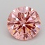 2.12 Ct. Fancy Vivid Pink Round Lab Grown Diamond