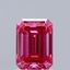 1.22 Ct. Fancy Vivid Pink Emerald Lab Grown Diamond