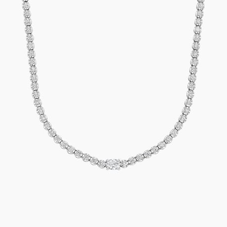 Harriet Lab Diamond Tennis Necklace - Brilliant Earth