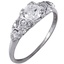 The Serendipity Ring, smallside view