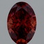 2.17 Ct. Fancy Deep Orange Oval Lab Grown Diamond