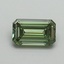 1.06 Ct. Fancy Vivid Green Emerald Lab Grown Diamond