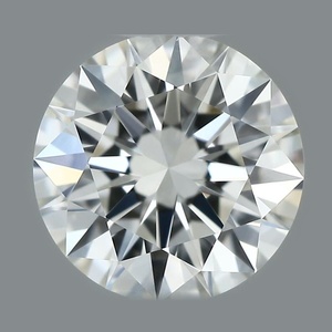 Round diamond — real photo