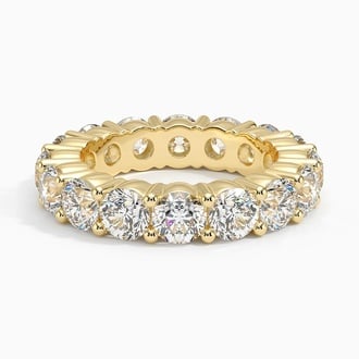 Eternity Diamond Ring (5 ct. tw.) in 18K Yellow Gold