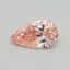 0.33 Ct. Fancy Vivid Pink Pear Lab Grown Diamond