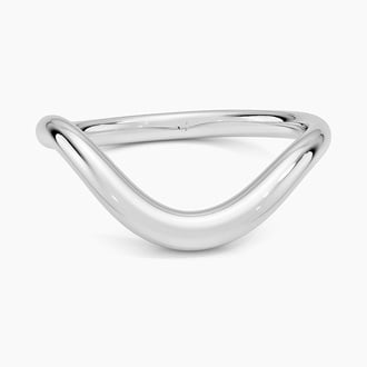 Silhouette Ring in Platinum