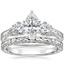 14K White Gold Three Stone Hudson Diamond Ring (1/3 ct. tw.) with Hudson Ring