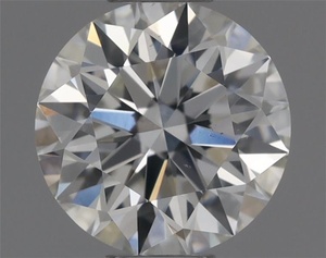 Round diamond — real photo