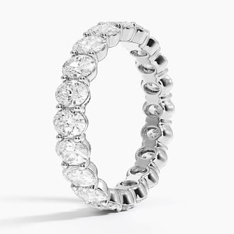 Oval Eternity Lab Diamond Ring (3 ct. tw.)