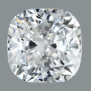 Cushion diamond — real photo