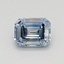 0.52 Ct. Fancy Light Blue Emerald Lab Grown Diamond