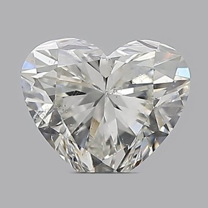 Heart diamond — real photo