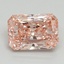 3.12 Ct. Fancy Vivid Pink Radiant Lab Grown Diamond
