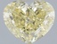 2.0 Ct. Fancy Yellow Heart Lab Grown Diamond