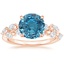 14K Rose Gold Amaranta Diamond Ring (1/2 ct. tw.), smalltop view