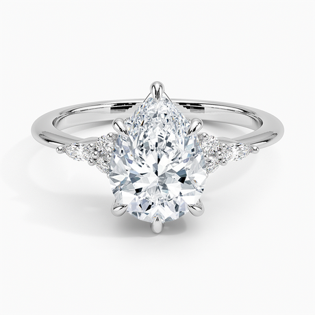 18K White Gold Nadia Diamond Ring