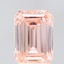 2.33 Ct. Fancy Intense Pink Emerald Lab Grown Diamond