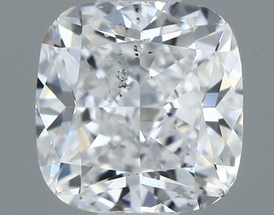 Cushion diamond — real photo